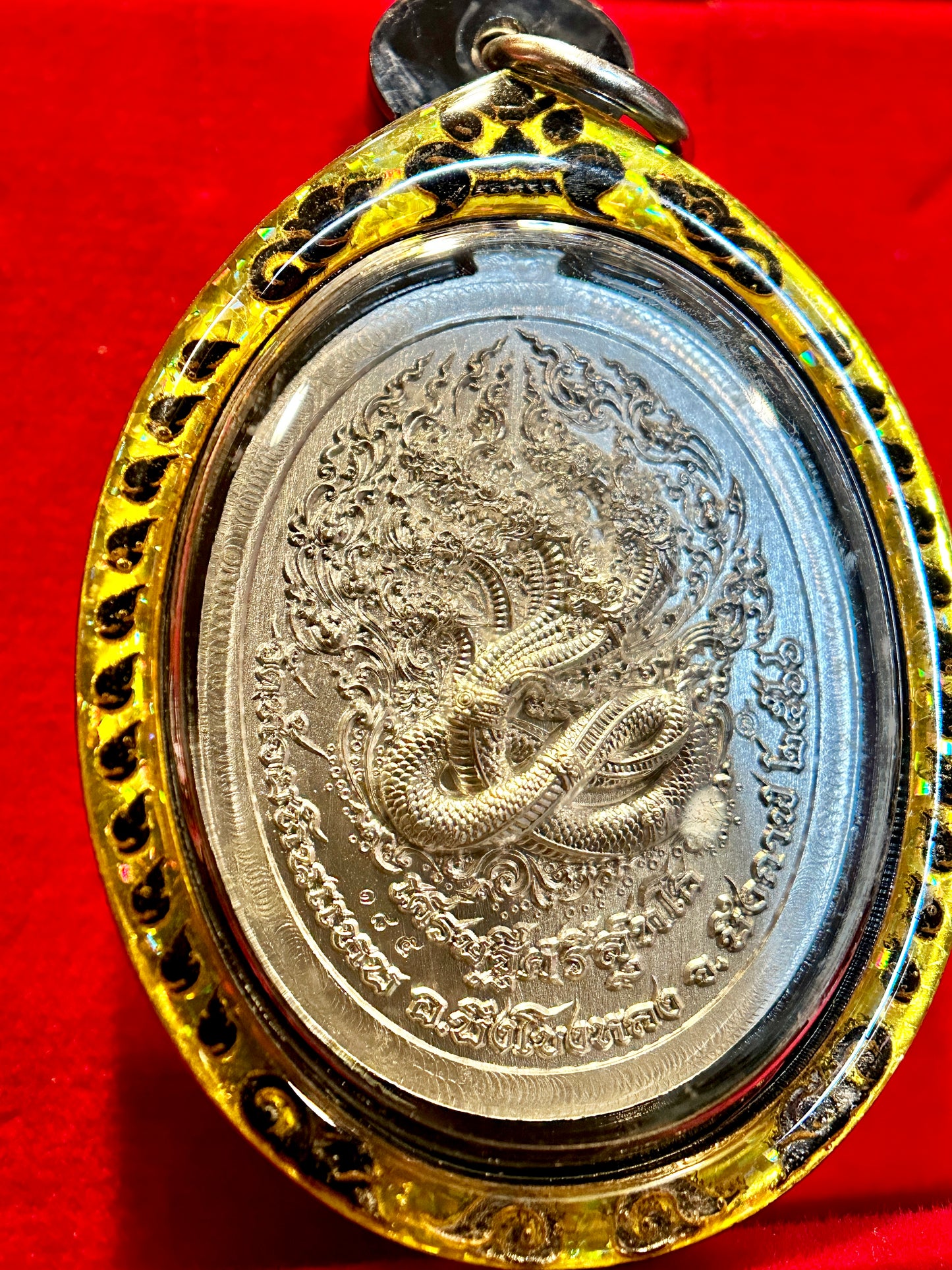 Phra Maha Setthi & Naga Serpent King (Blue/Red)
