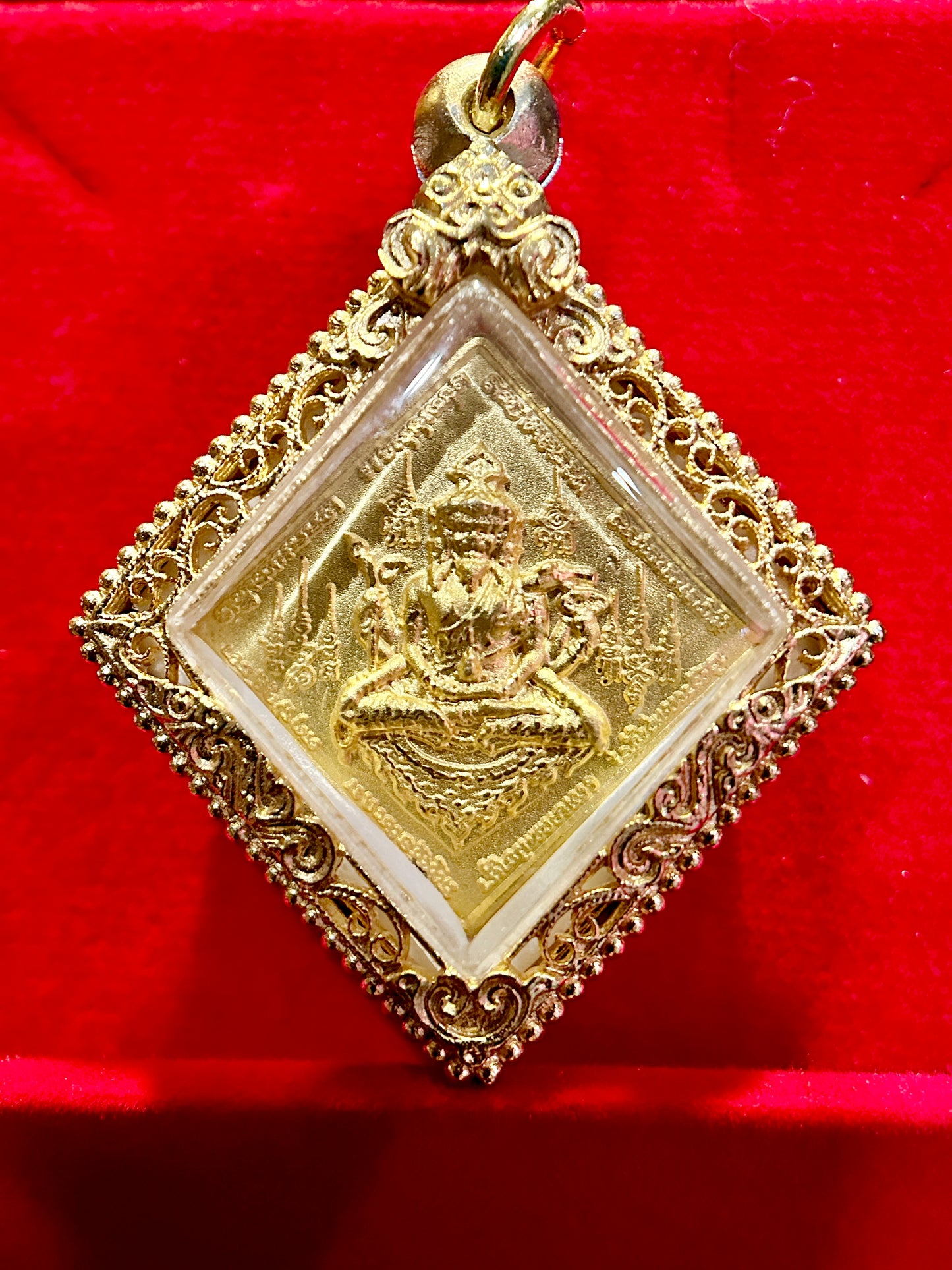 Lersi & Phra Phrom Four-Faces Yantra