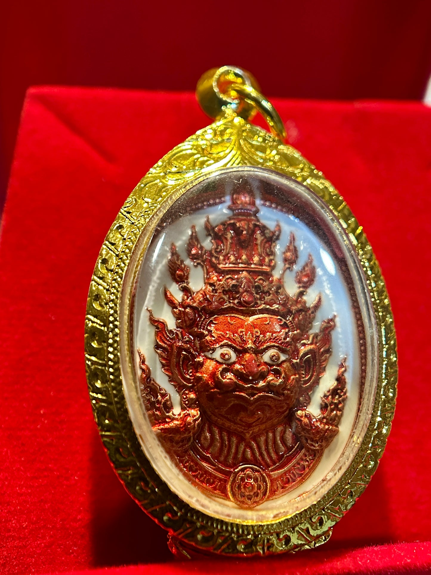 Double-Face Tao Wessuwan Guardian Amulet