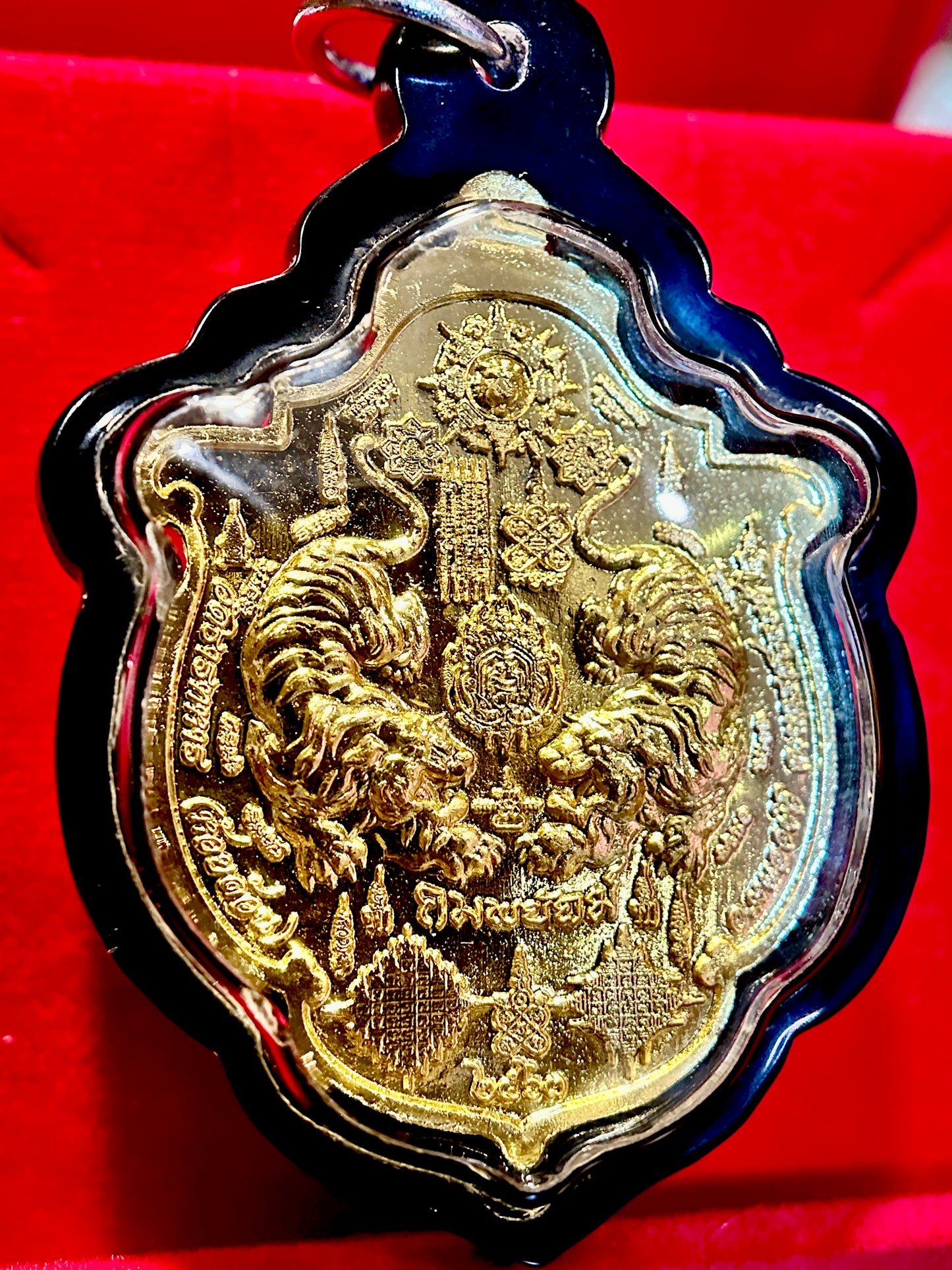 Luang Phor Phat Tiger Power (Red/Gold)