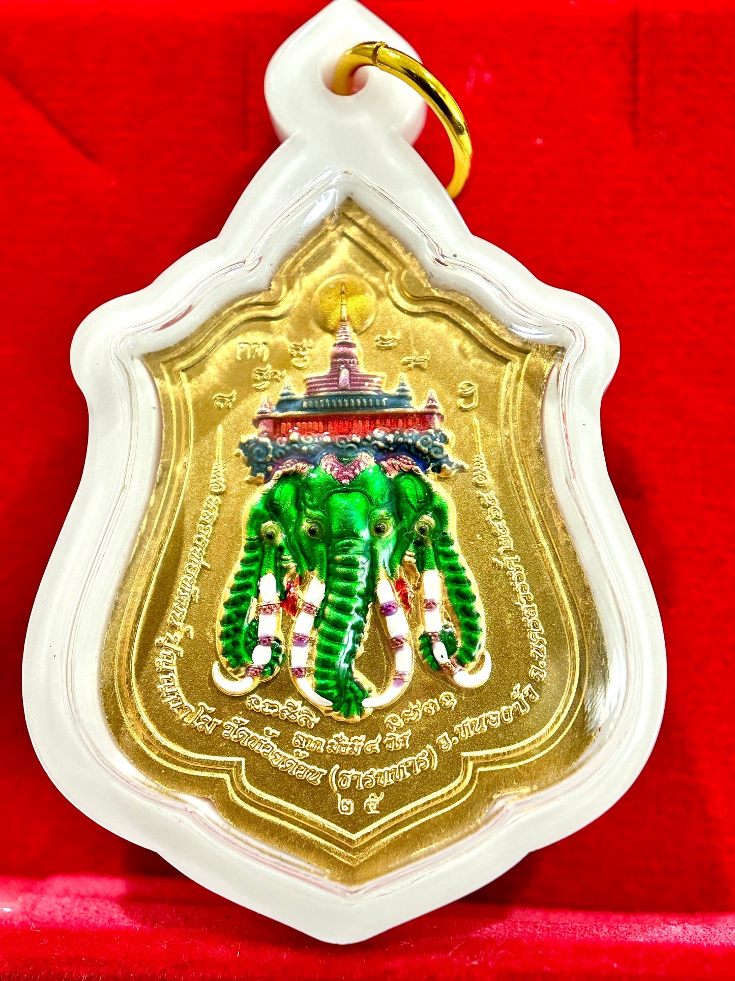 Erawan & Tao Wessuwan Treasure Guardian Amulet