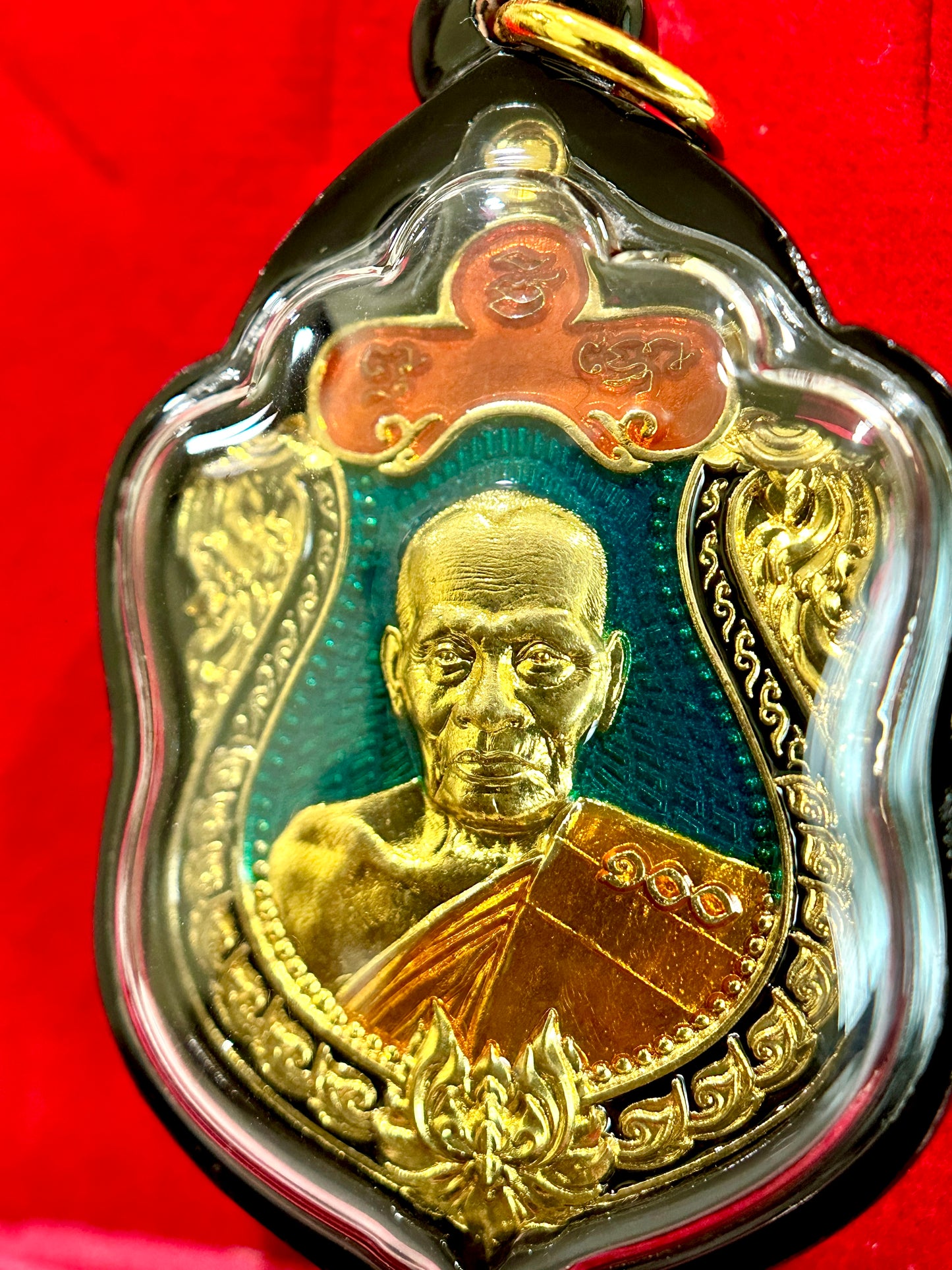 Luang Phor Phat & Sacred Rooster (Emerald Guardian Edition)