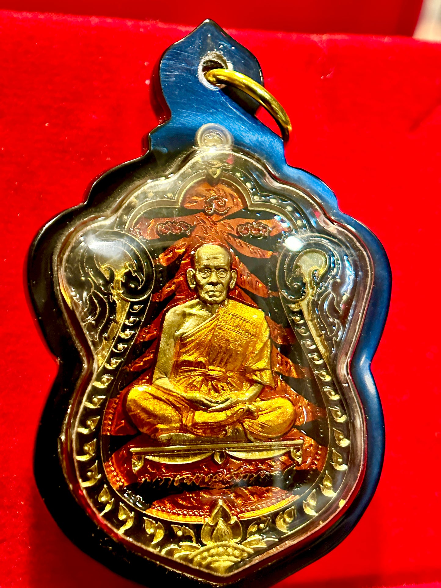 Luang Phor Phat Tri-Color Amulet