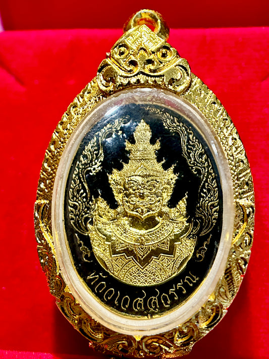 Black & Gold Tao Wessuwan Rahu Guardian
