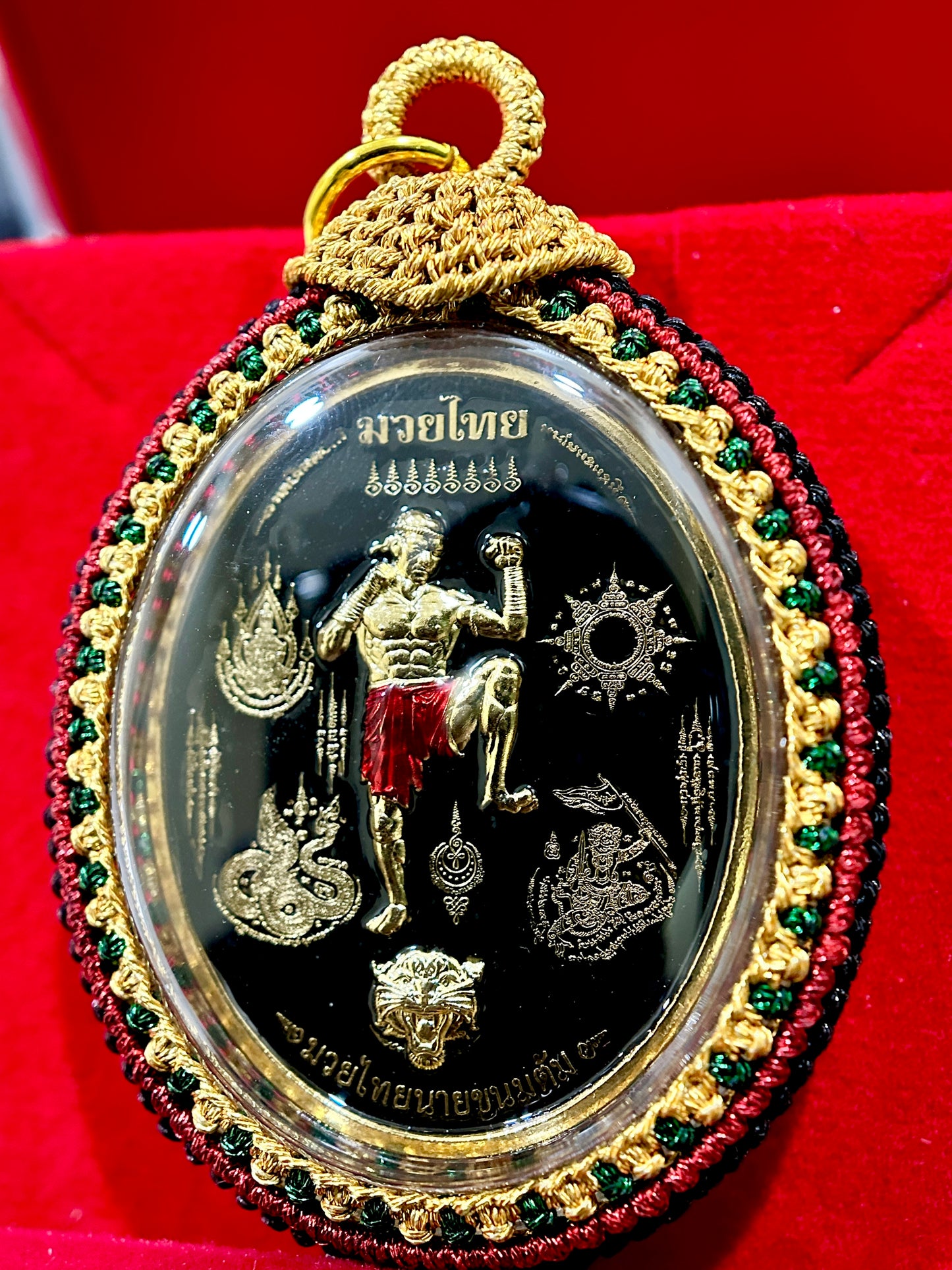 Nai Khanom Tom Black & Gold (Rasta Woven Case)