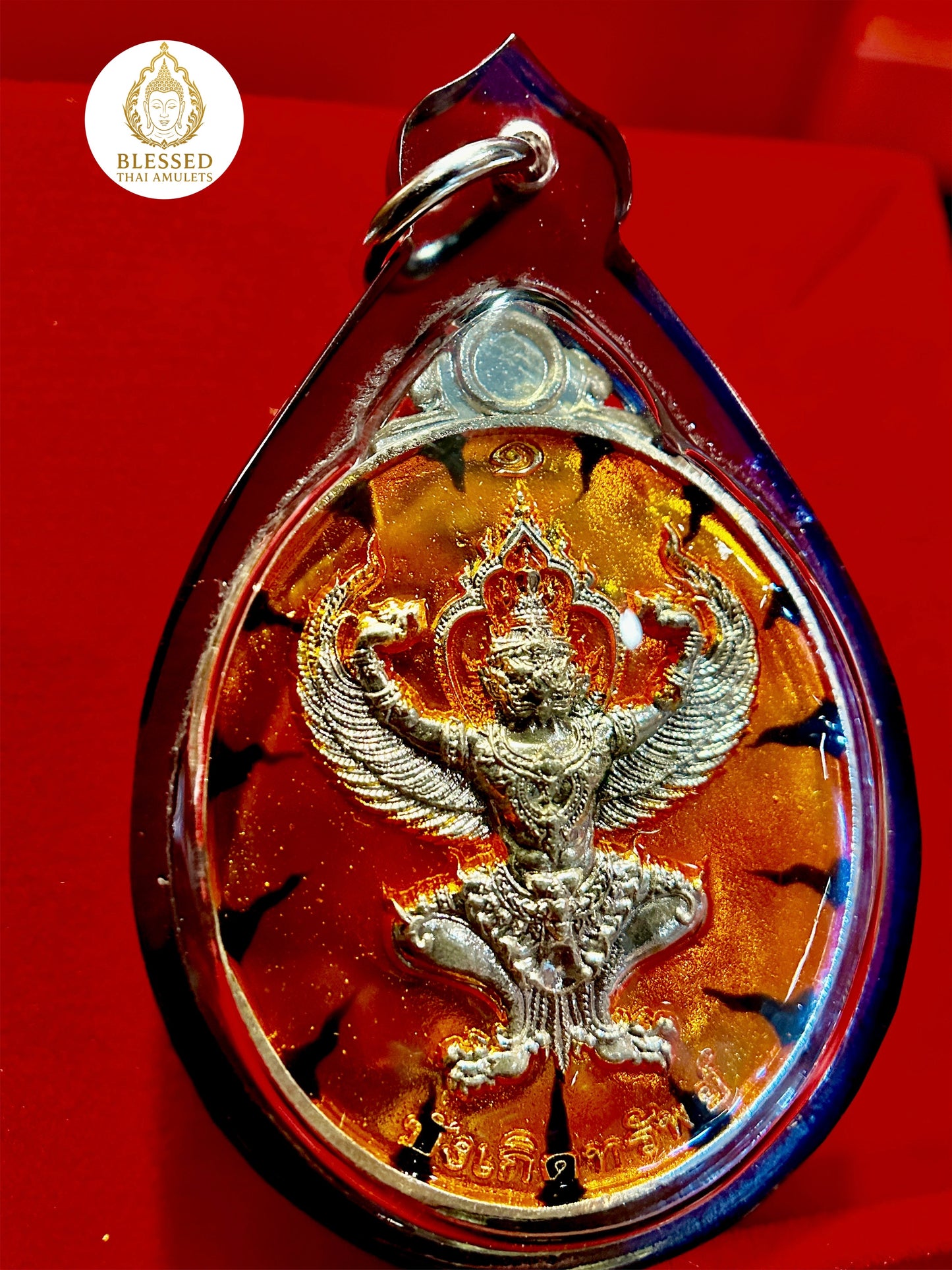 Garuda with Tiger-Stripe Aura