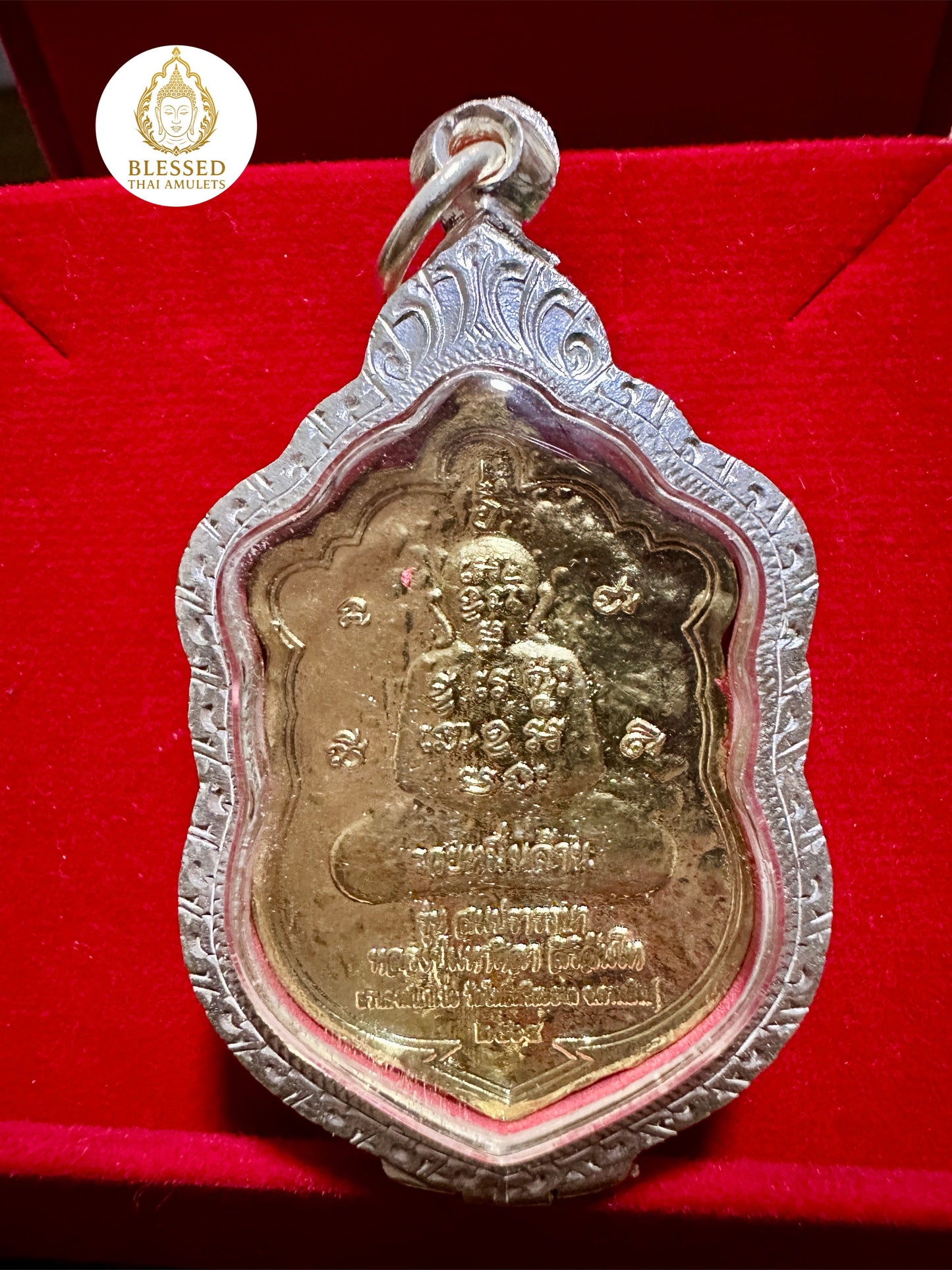 Twin Blessings (Red/Gold)