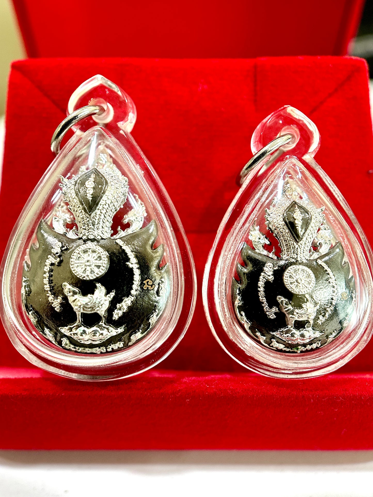 Kwan Liaw Lang Buddha & Naga (Sacred Pair)