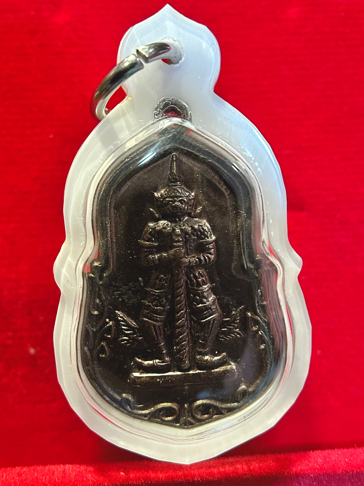 Tao Wessuwan Shadow Steel Amulet