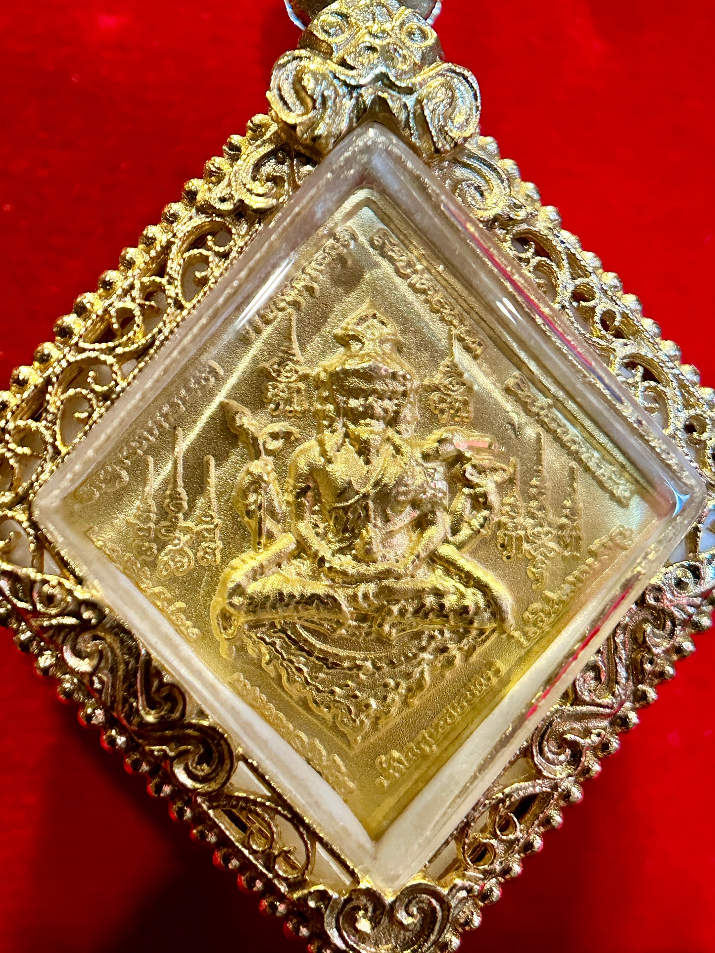 Lersi & Phra Phrom Four-Faces Yantra
