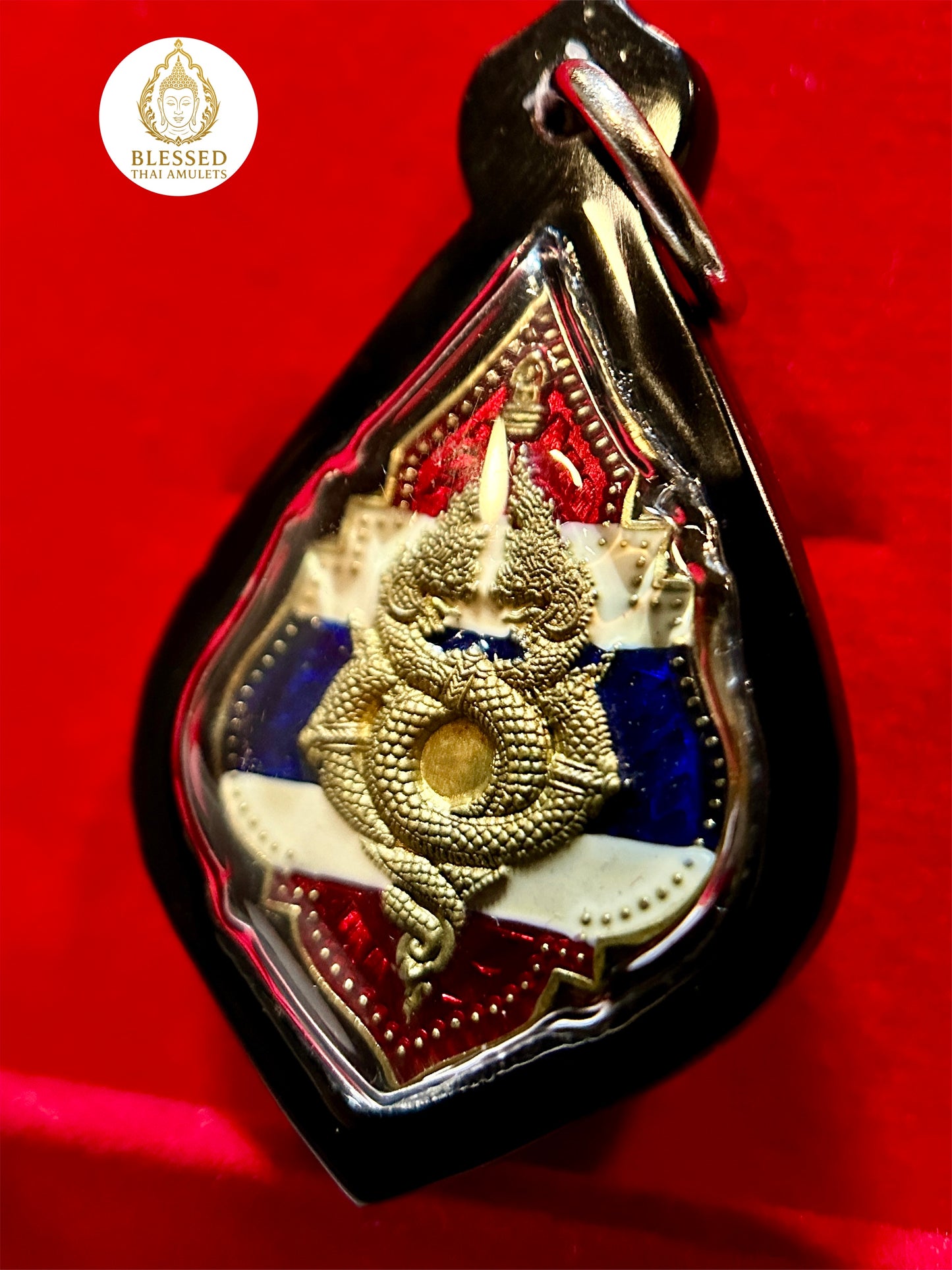 Twin Naga Eye of Protection (Thai Flag)