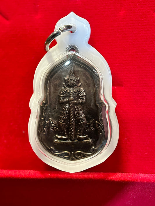 Tao Wessuwan Shadow Steel Amulet