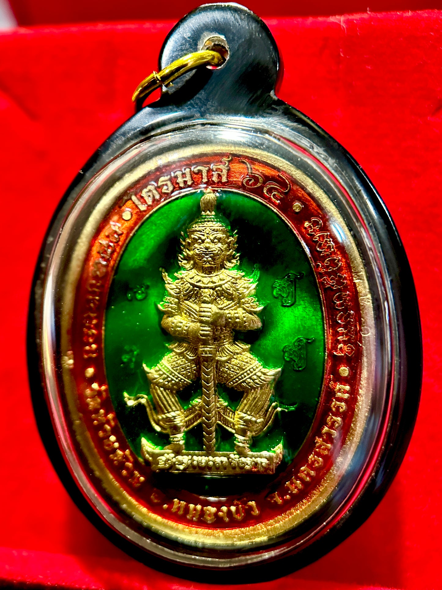 Tao Wessuwan & Luang Phor Phat  (Emerald Flame)