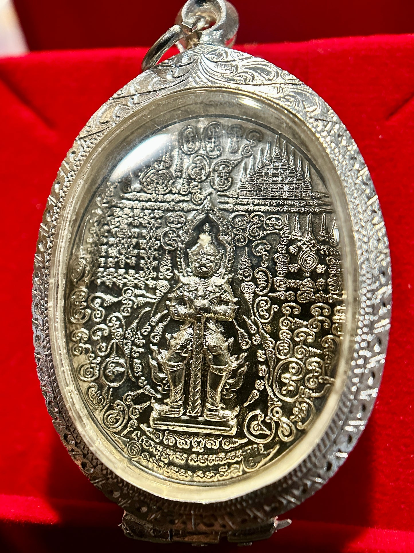 Garuda & Tao Wessuwan (Blue/Silver) - Silver Case