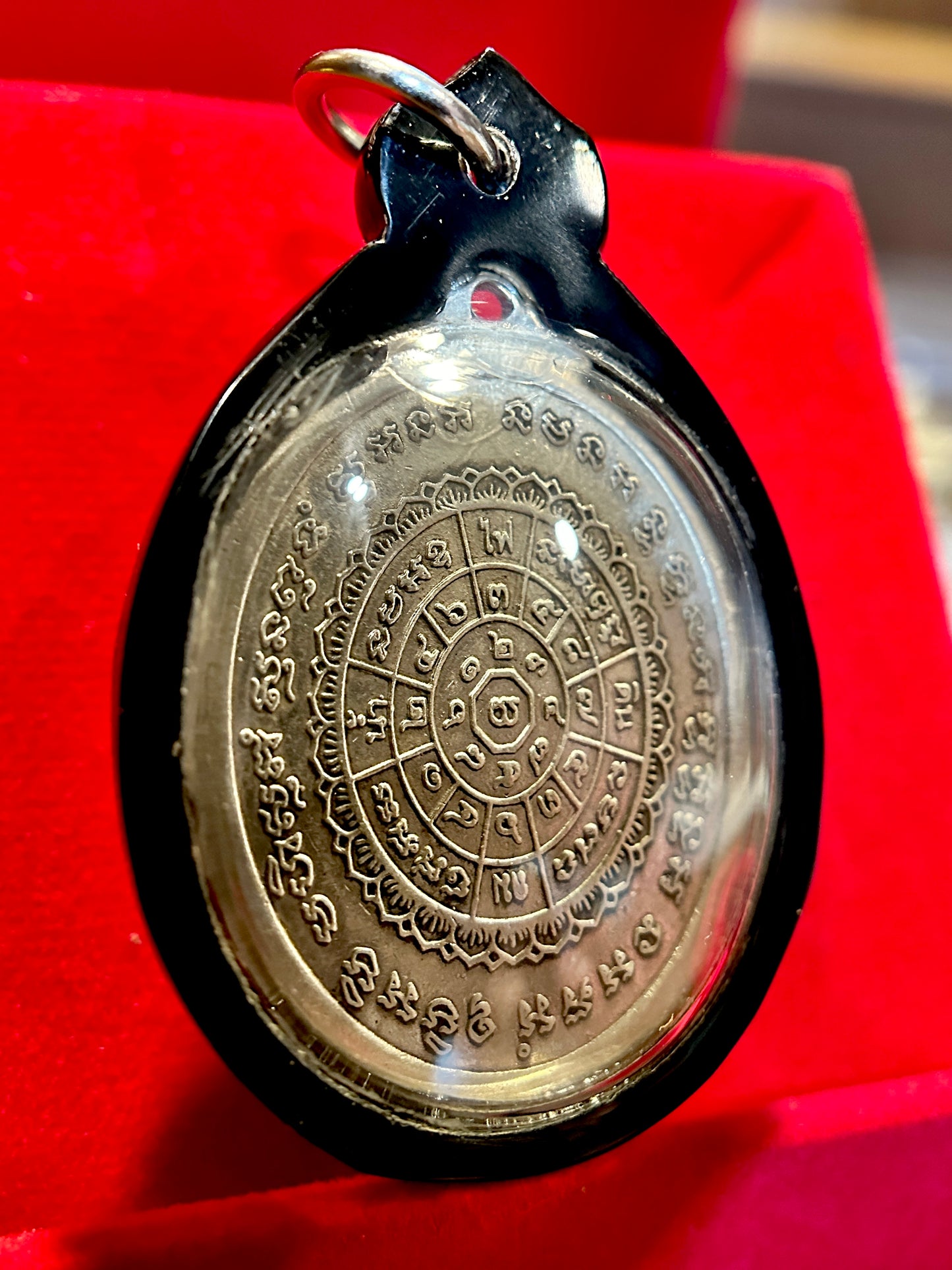 Eclipse Rahu Amulet (Brushed Silver)