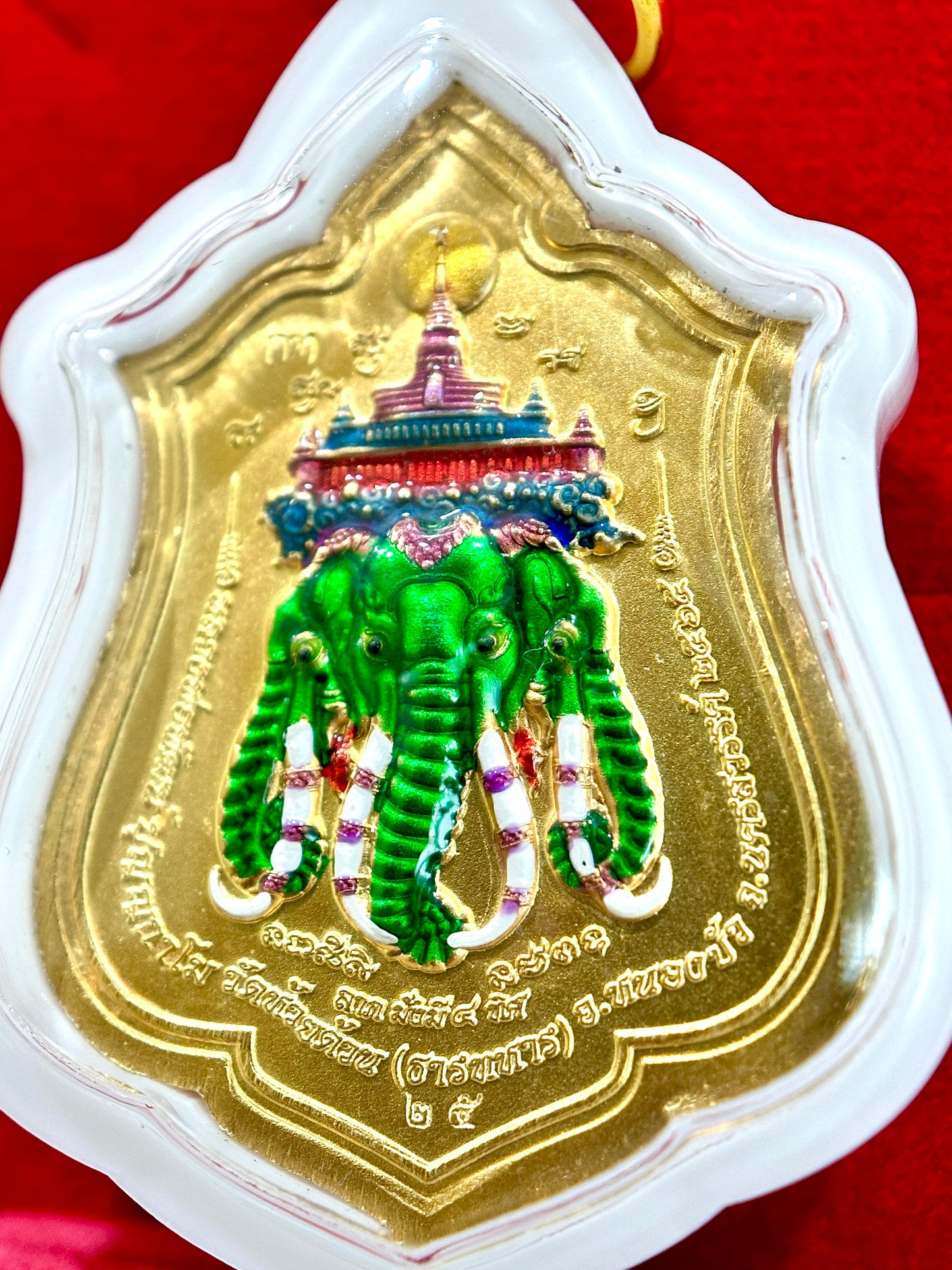 Erawan & Tao Wessuwan Treasure Guardian Amulet
