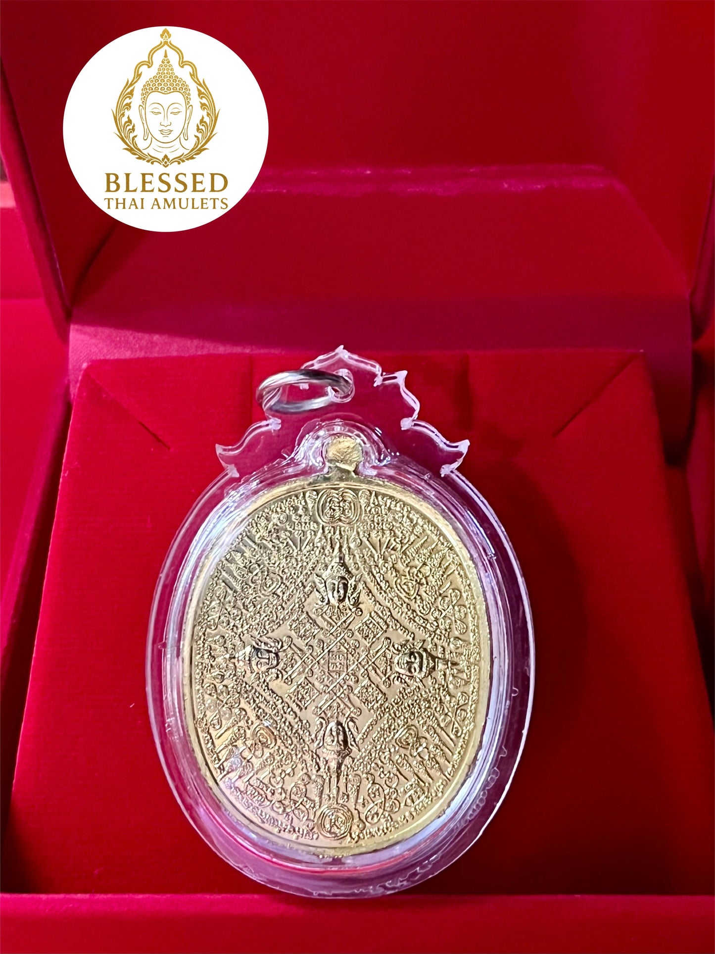 Phra Phrom Amulet (Thai Flag)