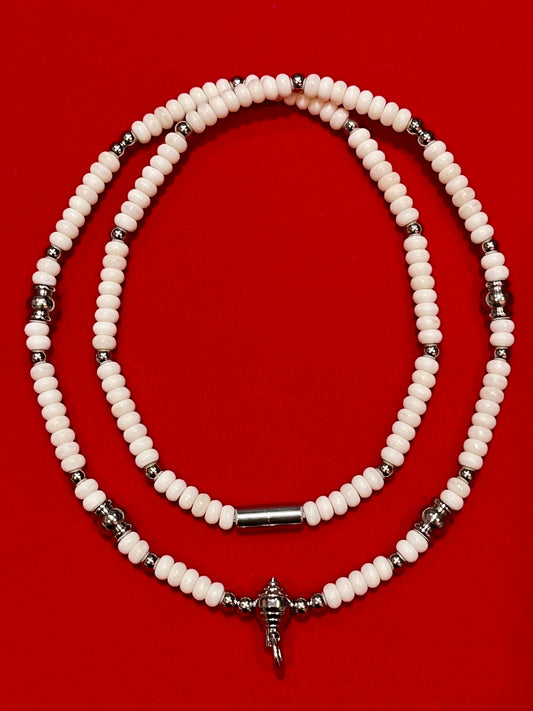 White & Silver Purity Necklace