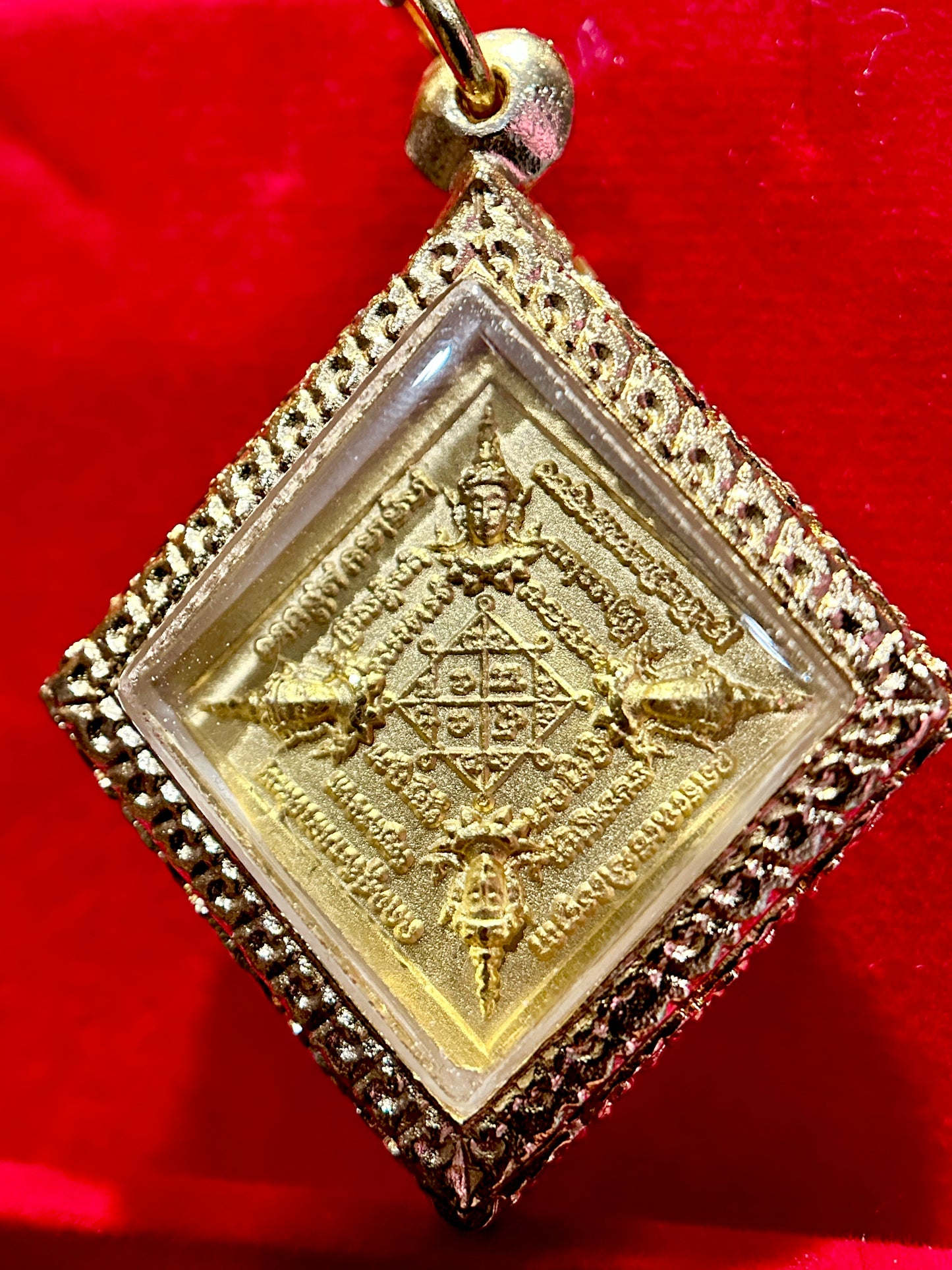Lersi & Phra Phrom Four-Faces Yantra