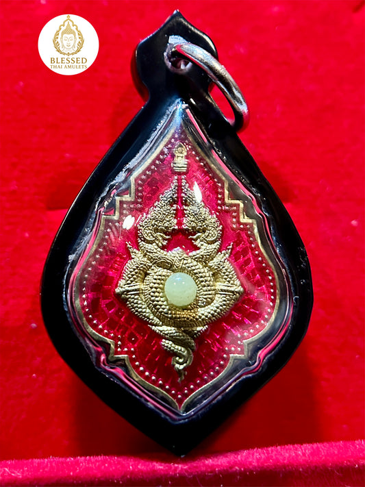 Twin Naga Eye of Protection (Pink/Gold)