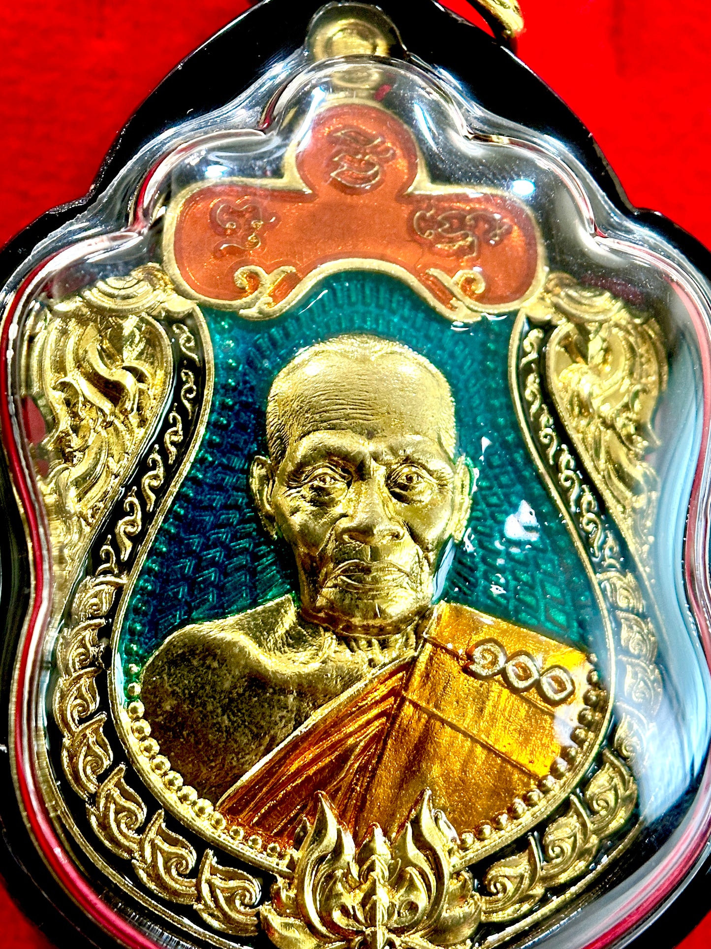 Luang Phor Phat & Sacred Rooster (Emerald Guardian Edition)