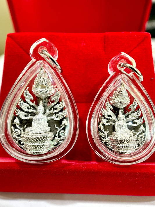 Kwan Liaw Lang Buddha & Naga (Sacred Pair)