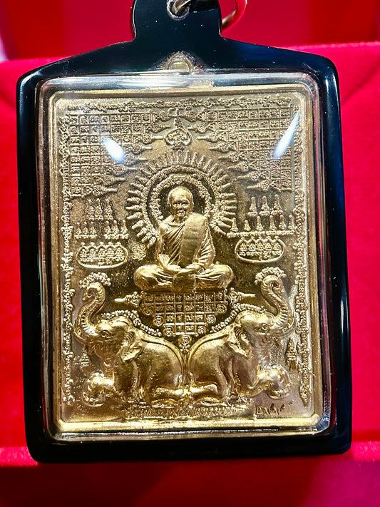 Hanuman, Monk & Elephant (Gold Edition)