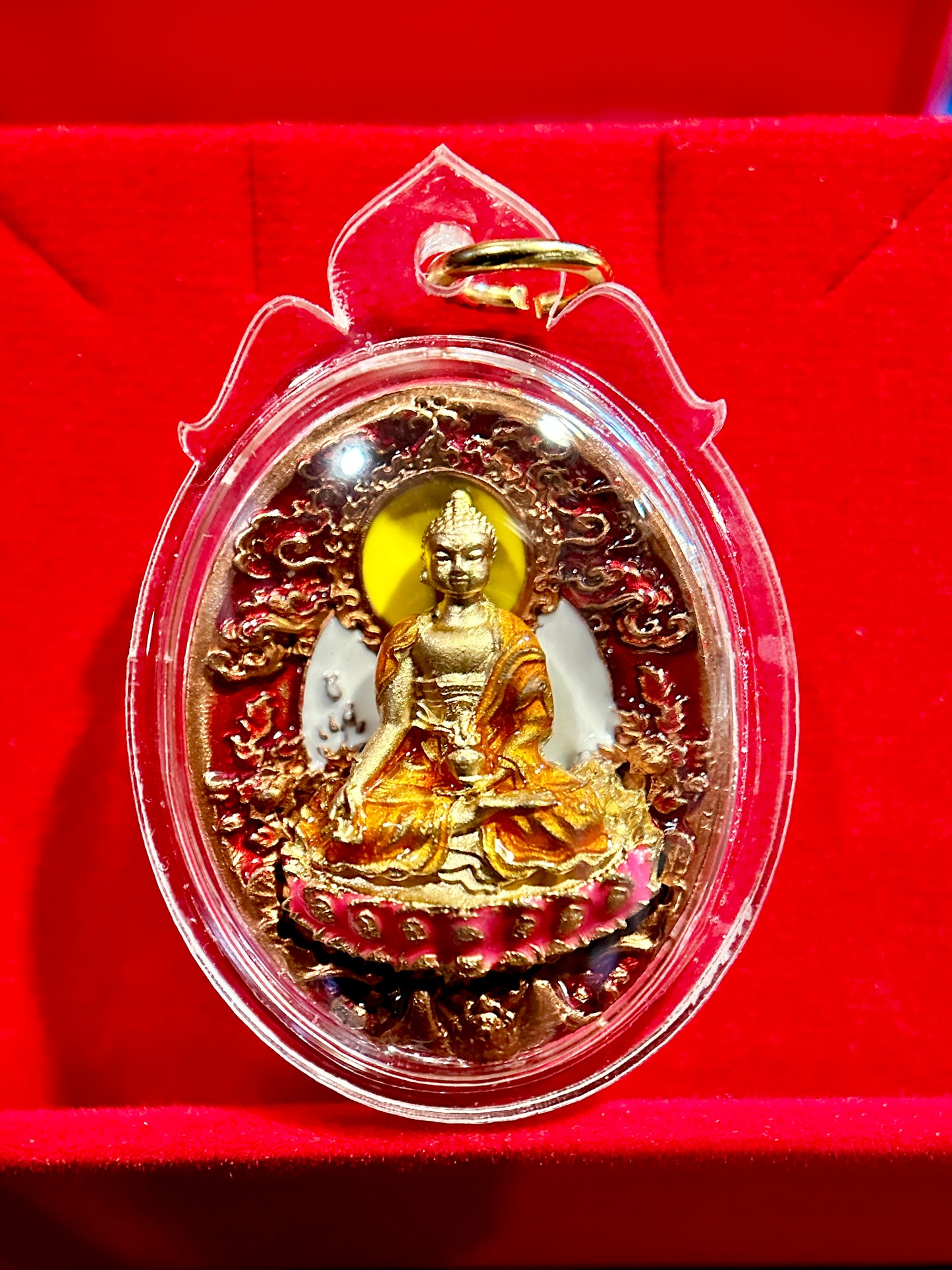 Bhumisparsha Mudra (Calling the Earth to Witness)