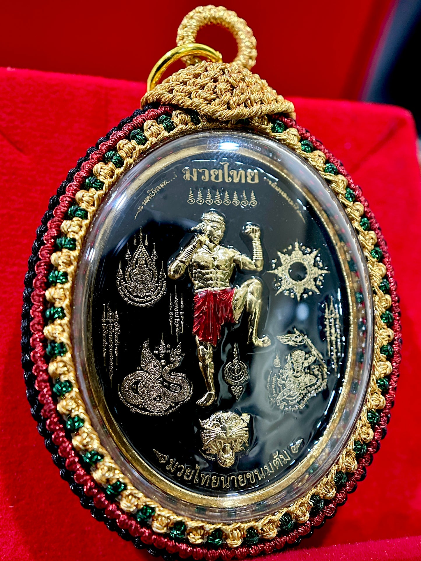 Nai Khanom Tom Black & Gold (Rasta Woven Case)