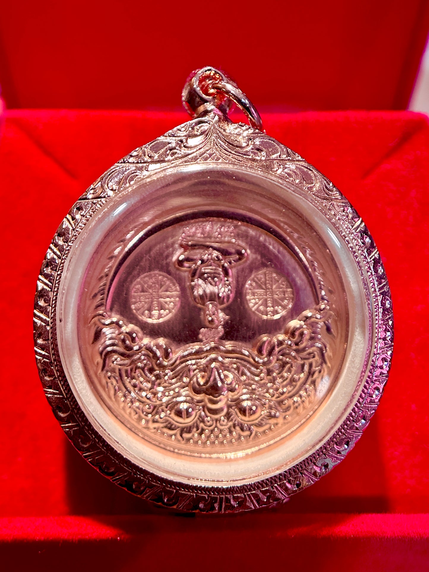 Rose Gold Rahu & Fortune (Double Sided)