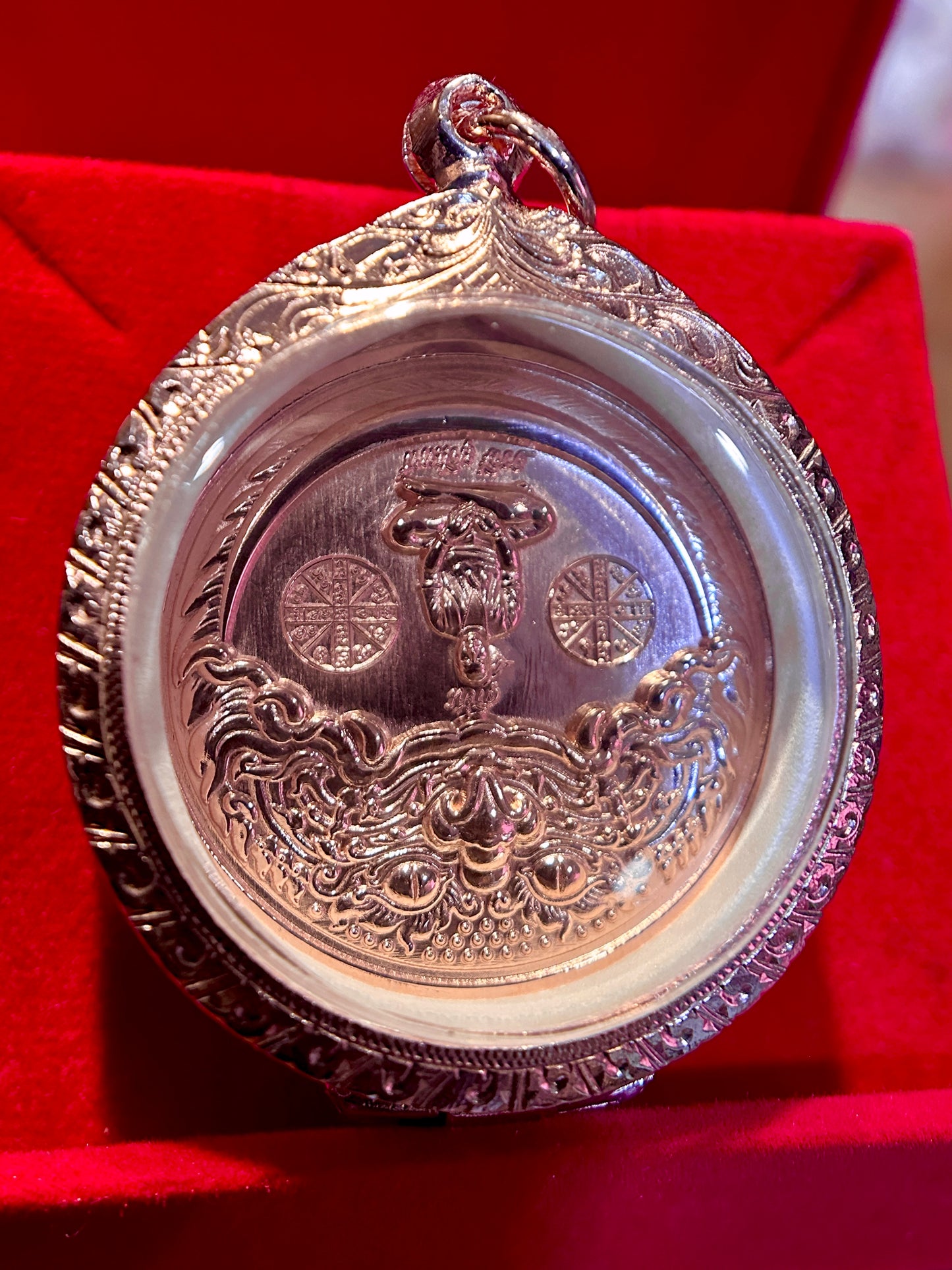 Rose Gold Rahu & Fortune (Double Sided)
