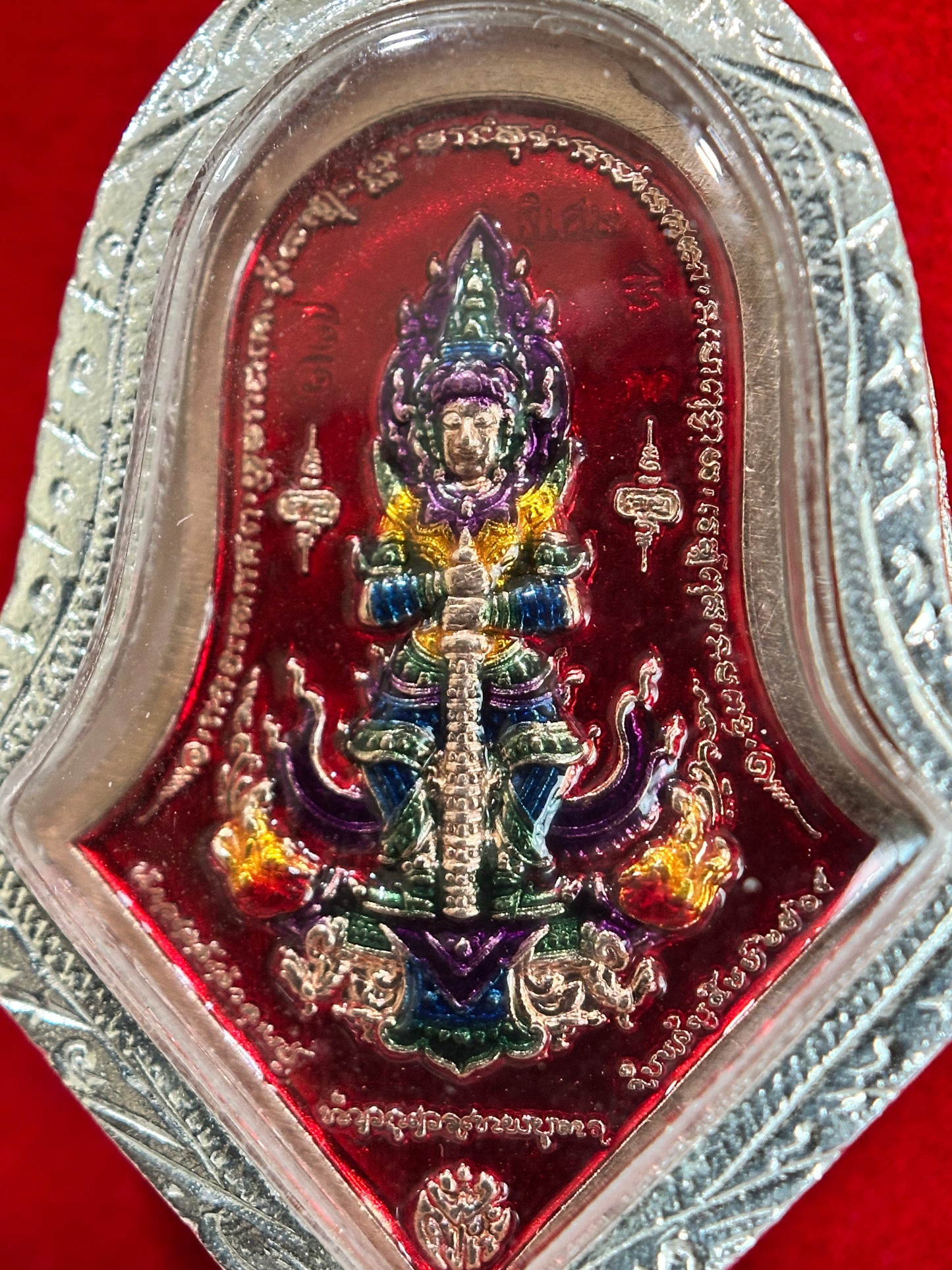 Tao Wessuwan Double Guardian (Silver & Crimson Edition)