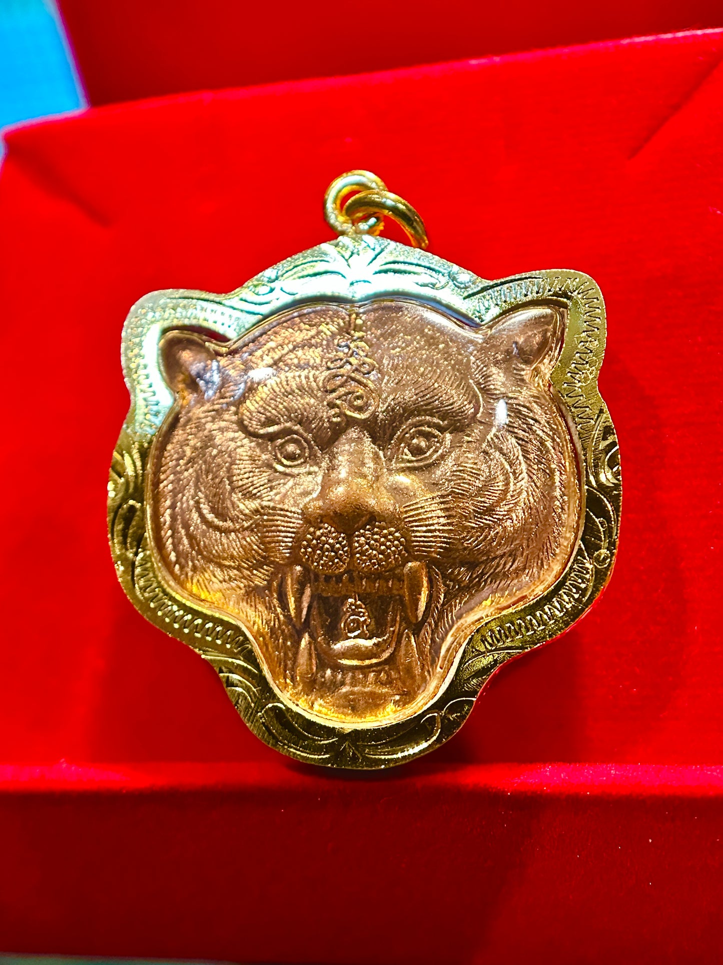 Tiger Spirit & Monk Blessing (Copper)