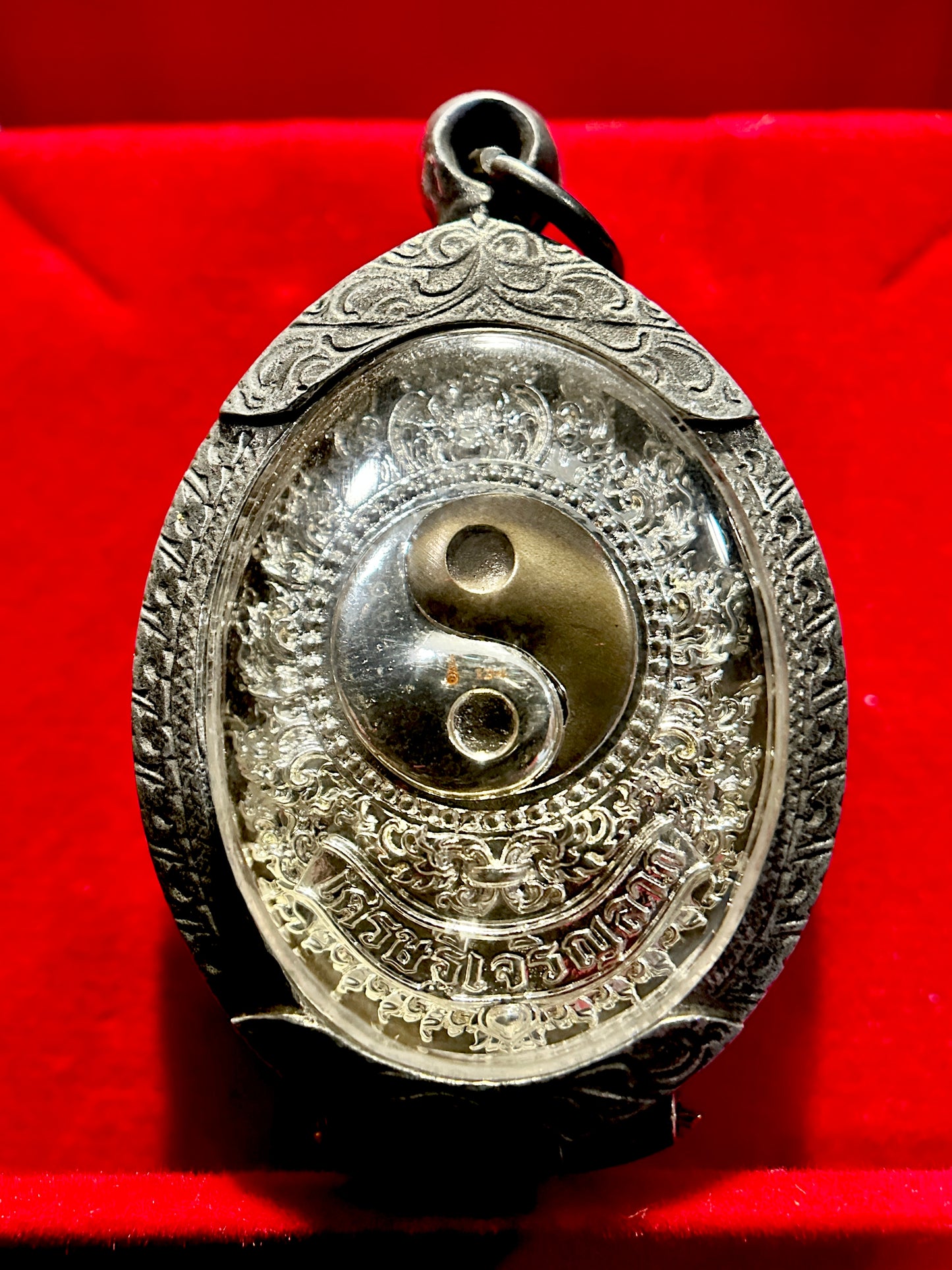 Rahu Devourer of Darkness & Yin–Yang Cosmic Balance (Blackened Silver Edition)