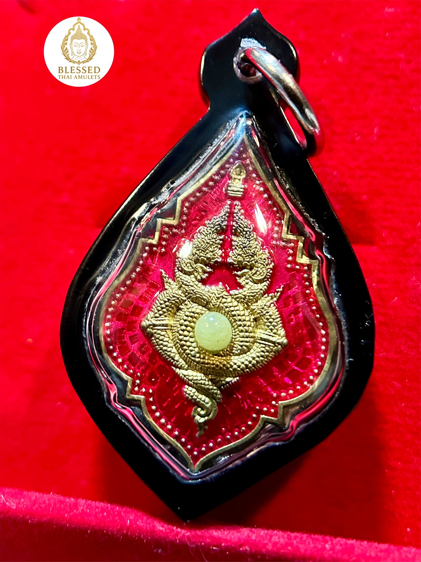 Twin Naga Eye of Protection (Pink/Gold)