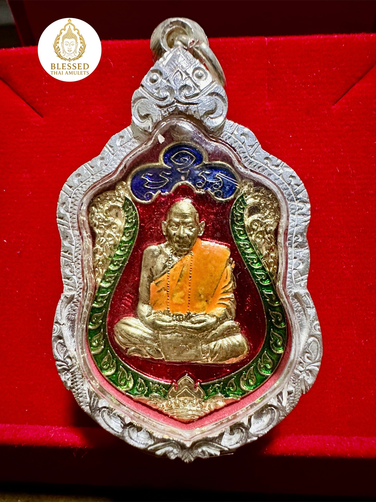 Twin Blessings (Red/Gold)