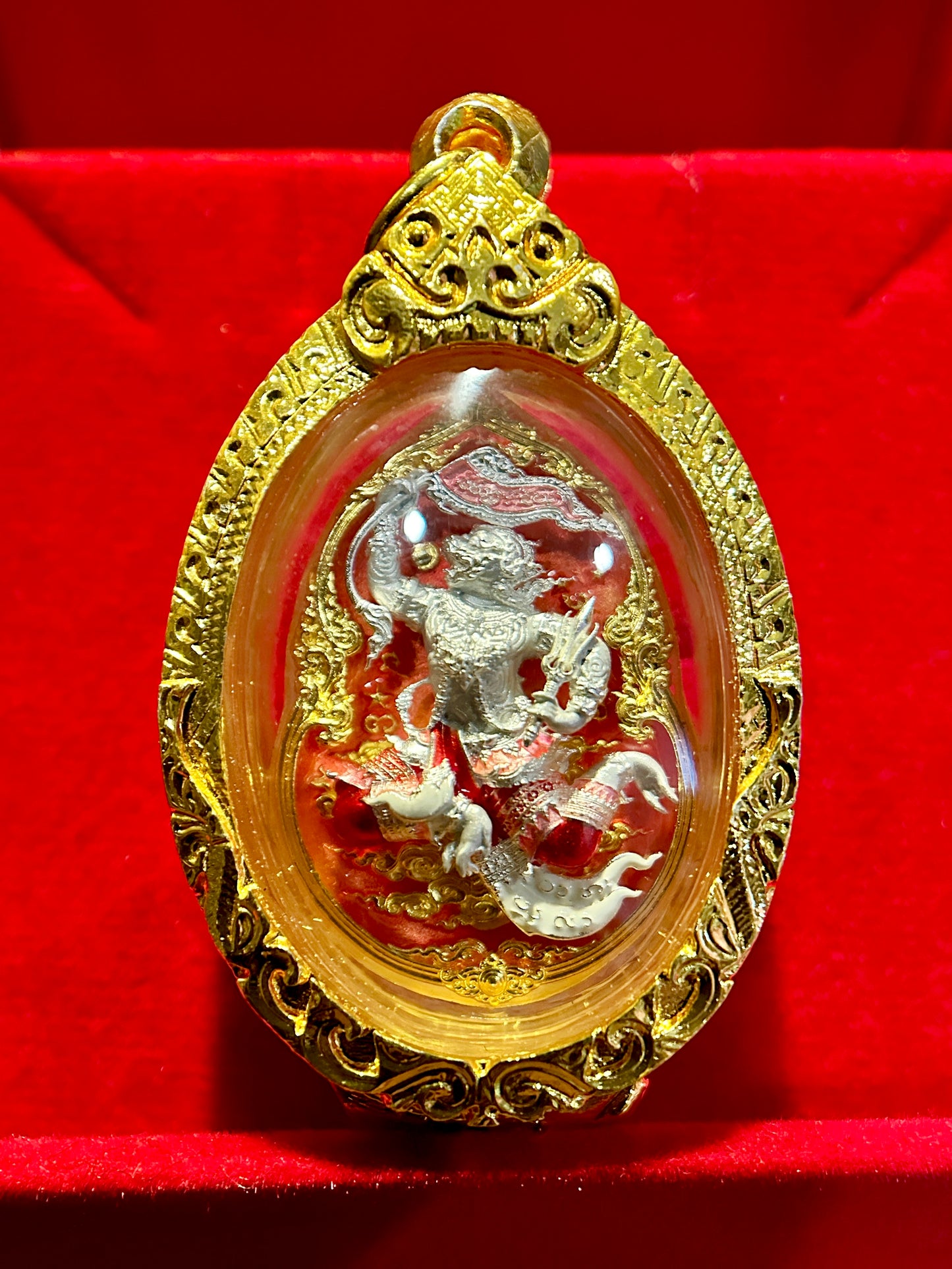 Hanuman Banner & Trident Amulet