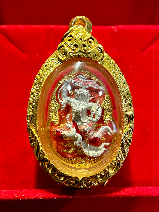 Hanuman Banner & Trident Amulet