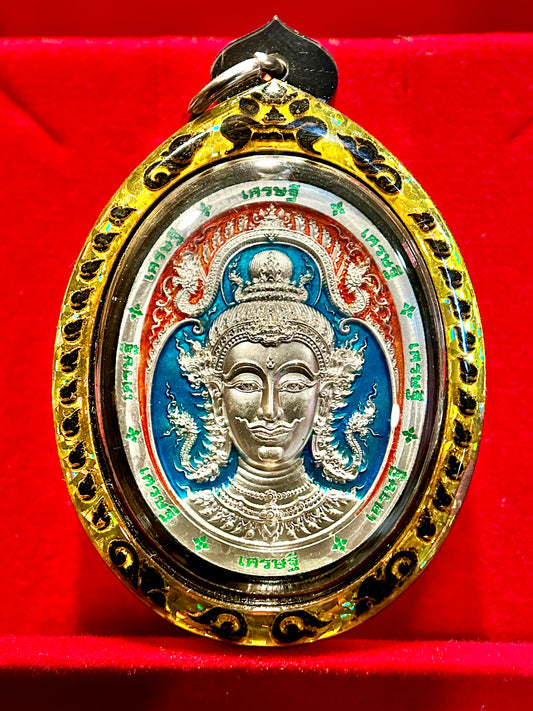 Phra Maha Setthi & Naga Serpent King (Blue/Red)
