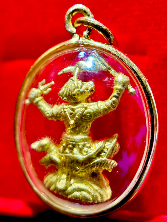 Hanuman Leaping into Battle