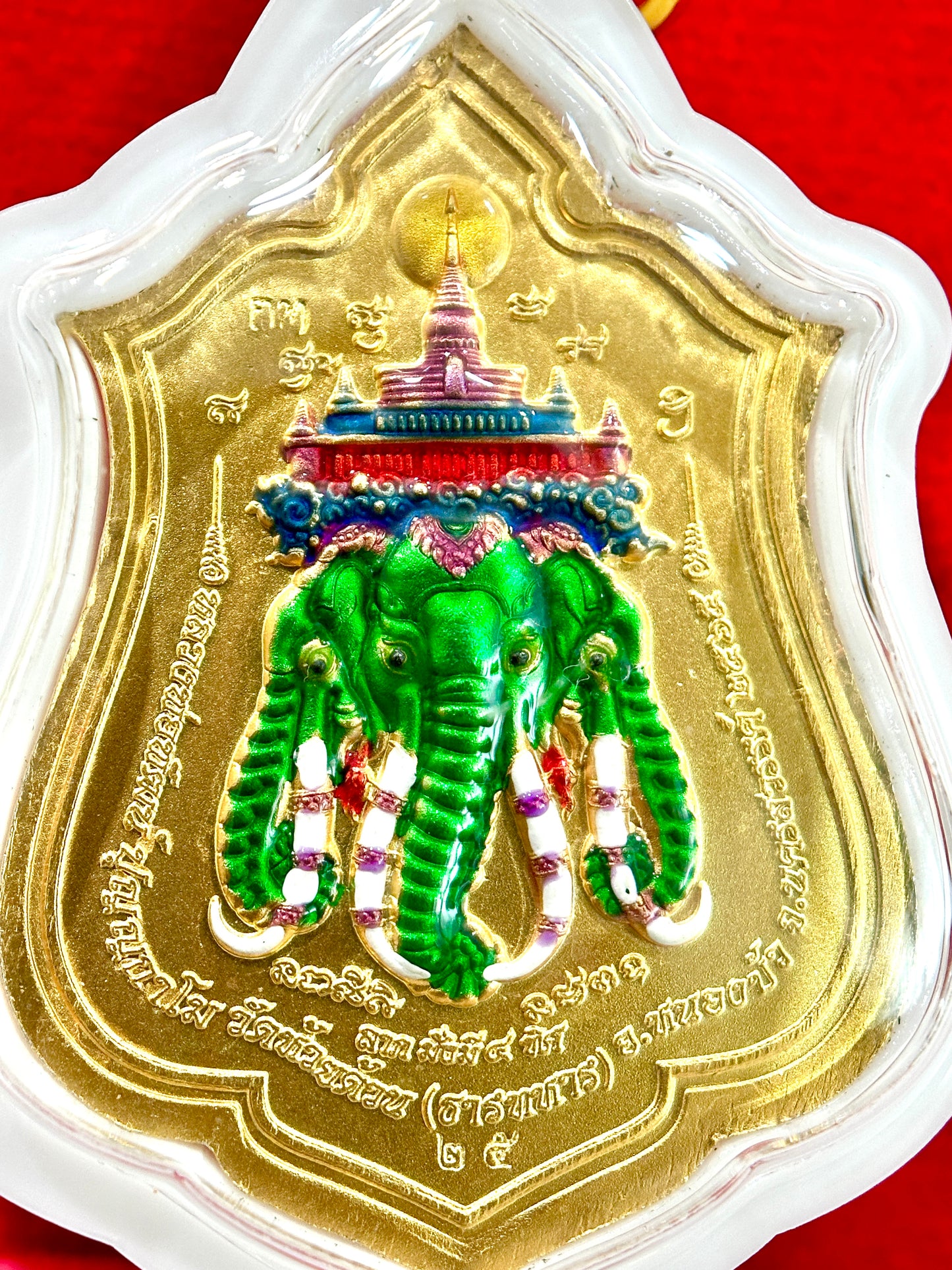 Erawan & Tao Wessuwan Treasure Guardian Amulet