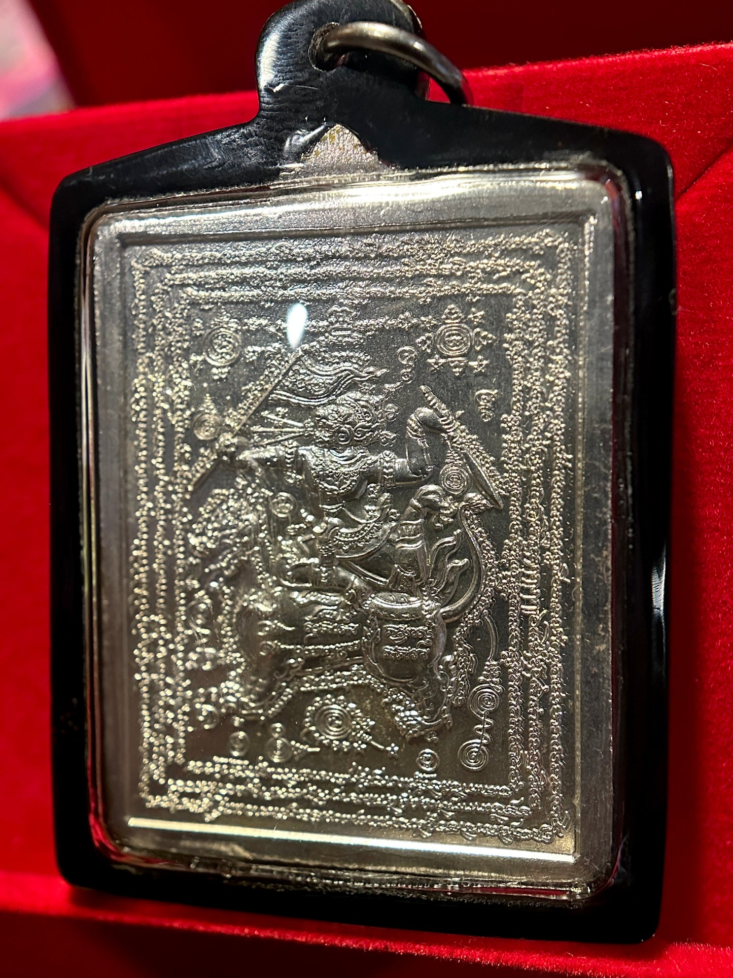 Hanuman, Monk & Elephant (Silver Edition)
