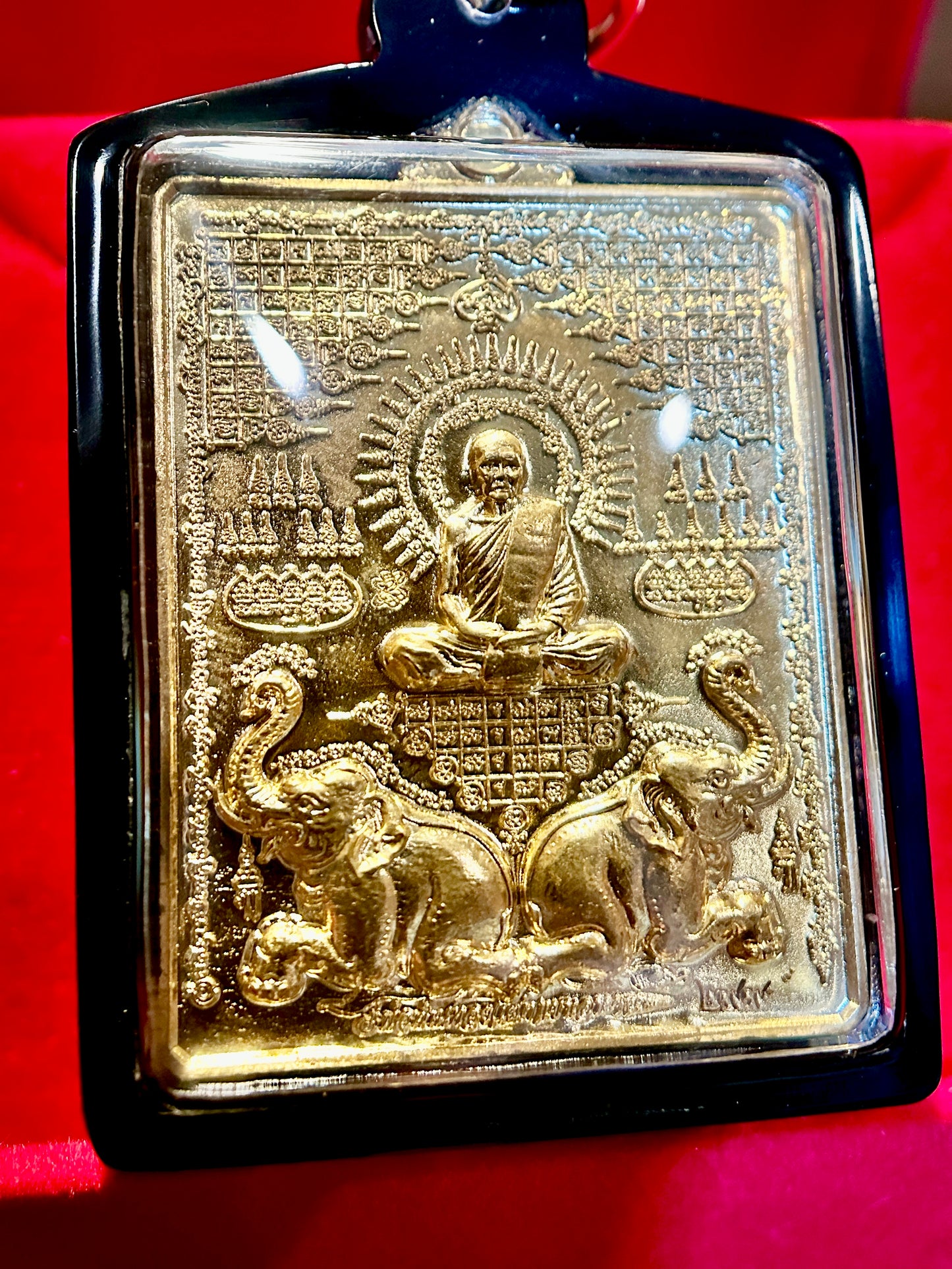 Hanuman, Monk & Elephant (Gold Edition)