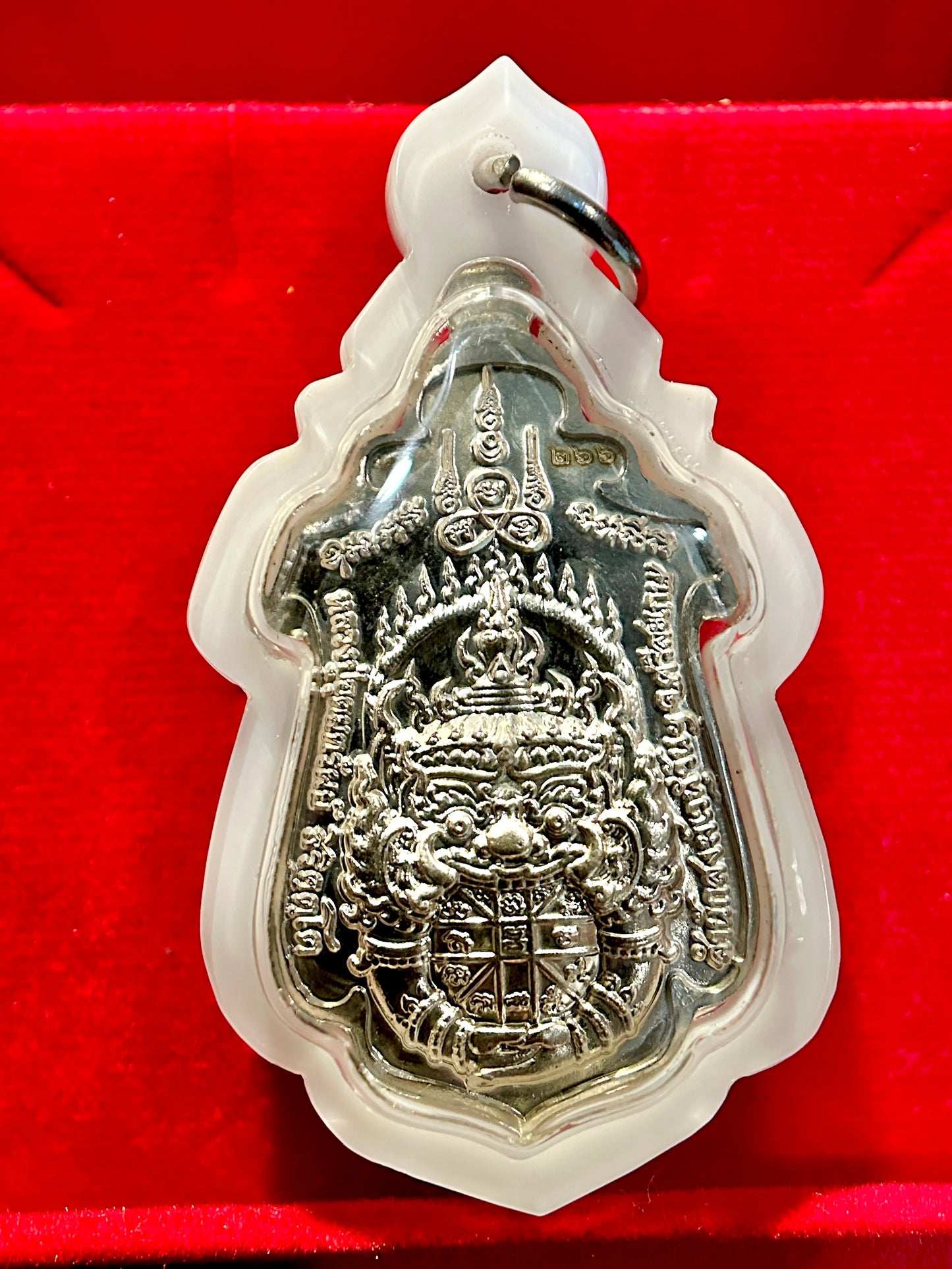 Tao Wessuwan Celestial Blue Guardian & Silver Shield (Sacred Pair)