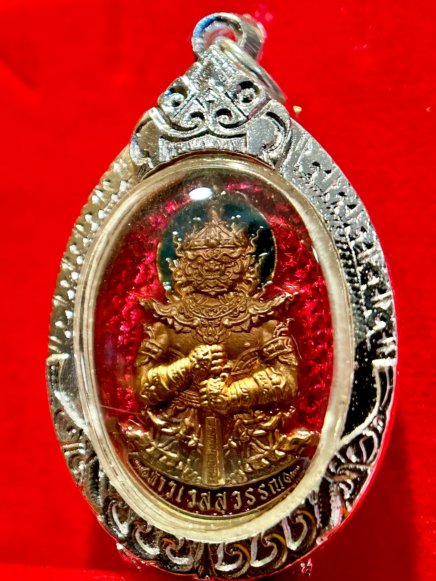 Tao Wessuwan Copper Flame Guardian (Red)