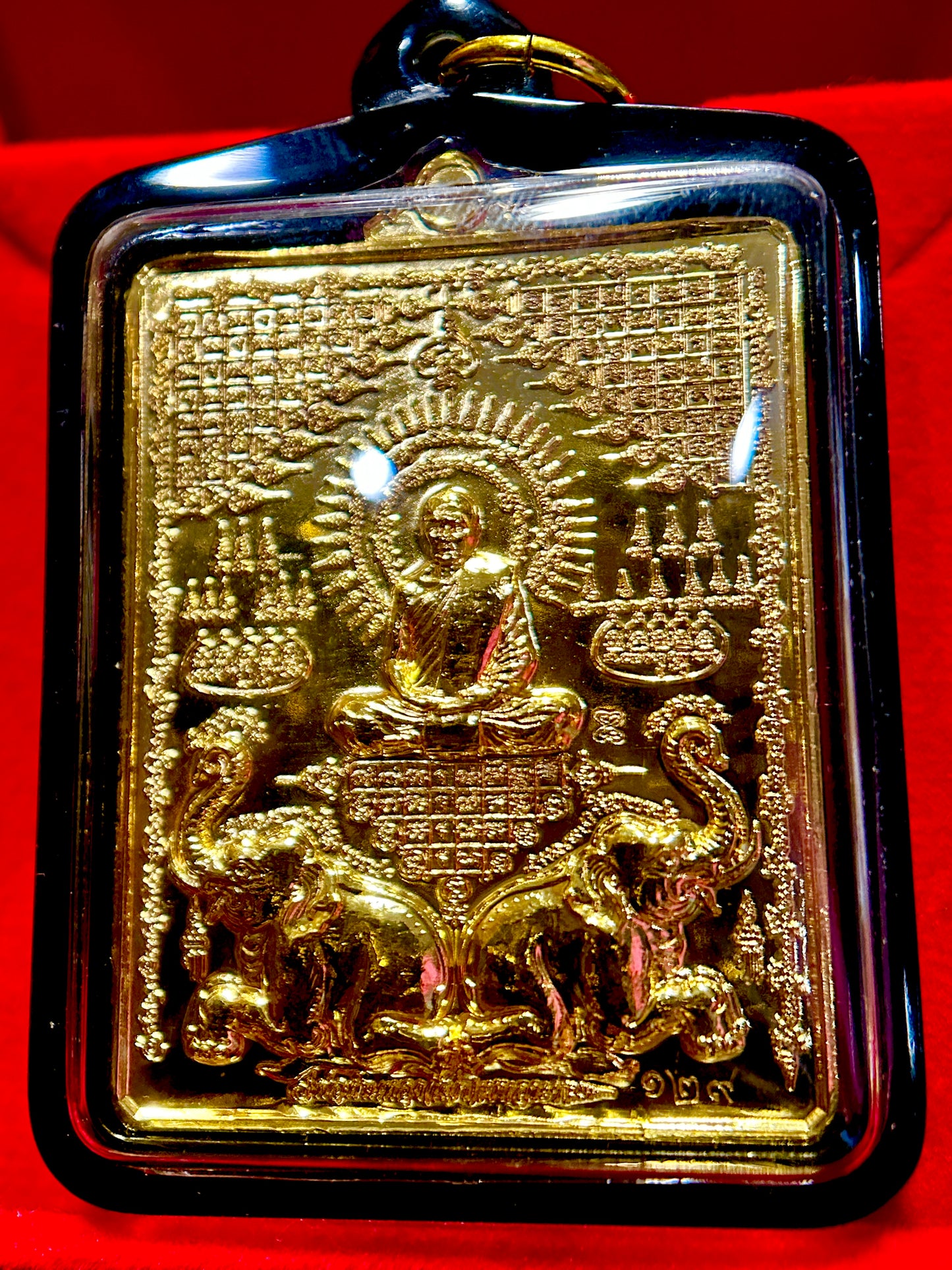 Hanuman, Monk & Elephant (Gold Edition)