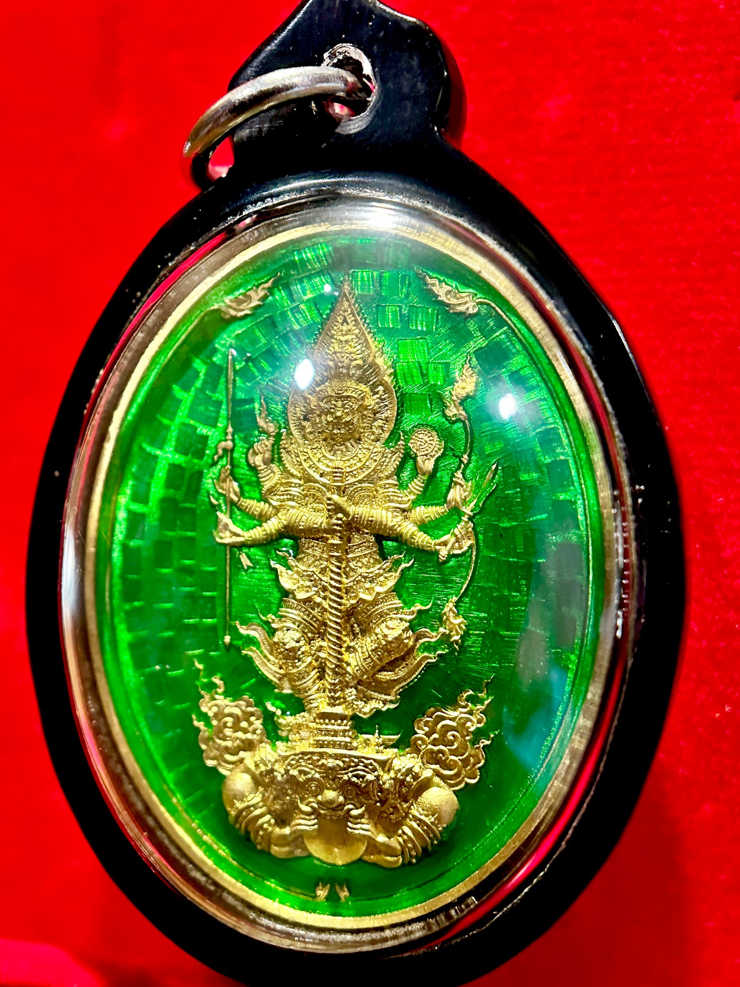 Guardian of Wealth & Protection (Green & Gold)