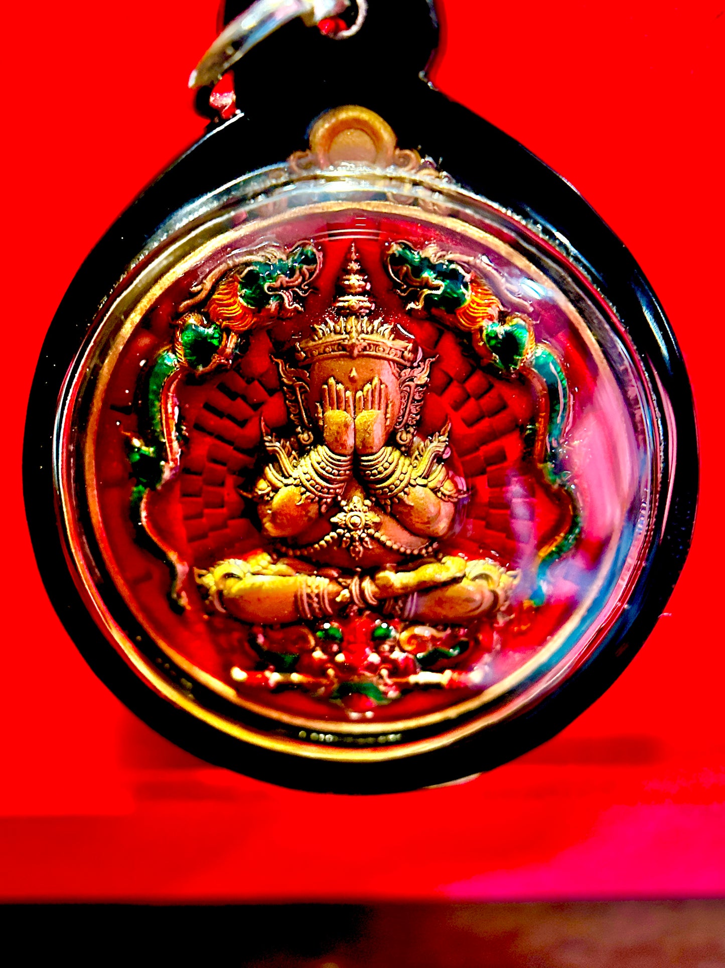 Phra Pidta Naga Guardian (Red & Gold Edition)