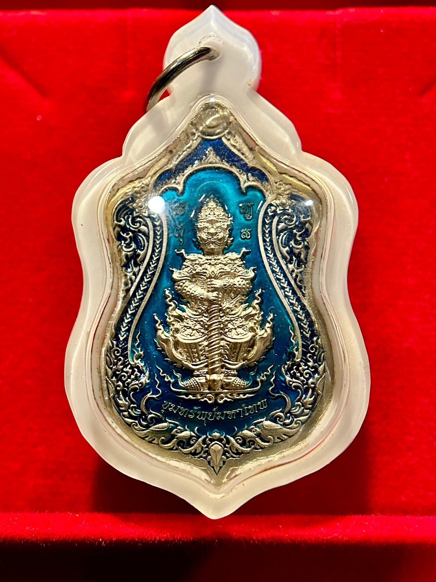 Phra Buddha & Tao Wessuwan – Sapphire Guardian Edition