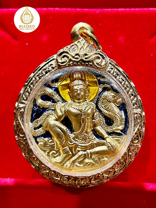 Naga-Protected Bodhisattva (Blue/Gold)